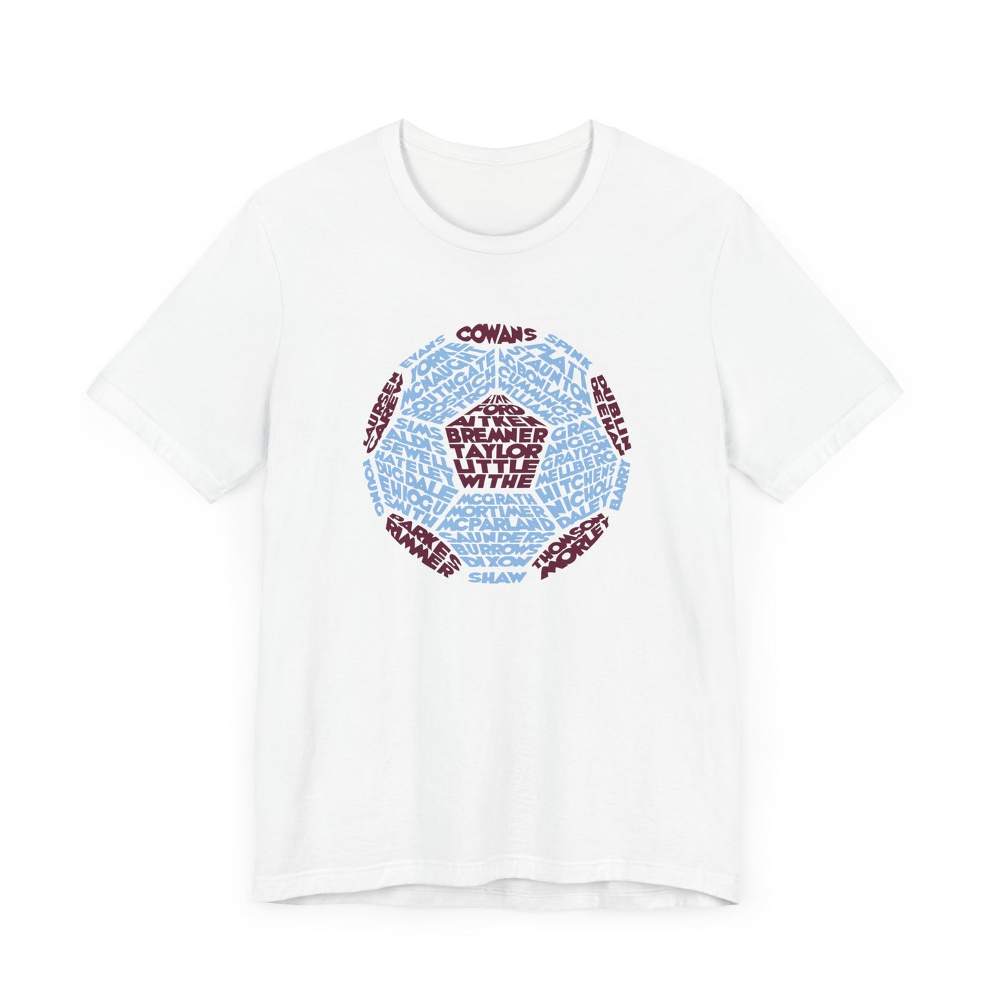 Aston Villa T-Shirt featuring 51 legends of the club