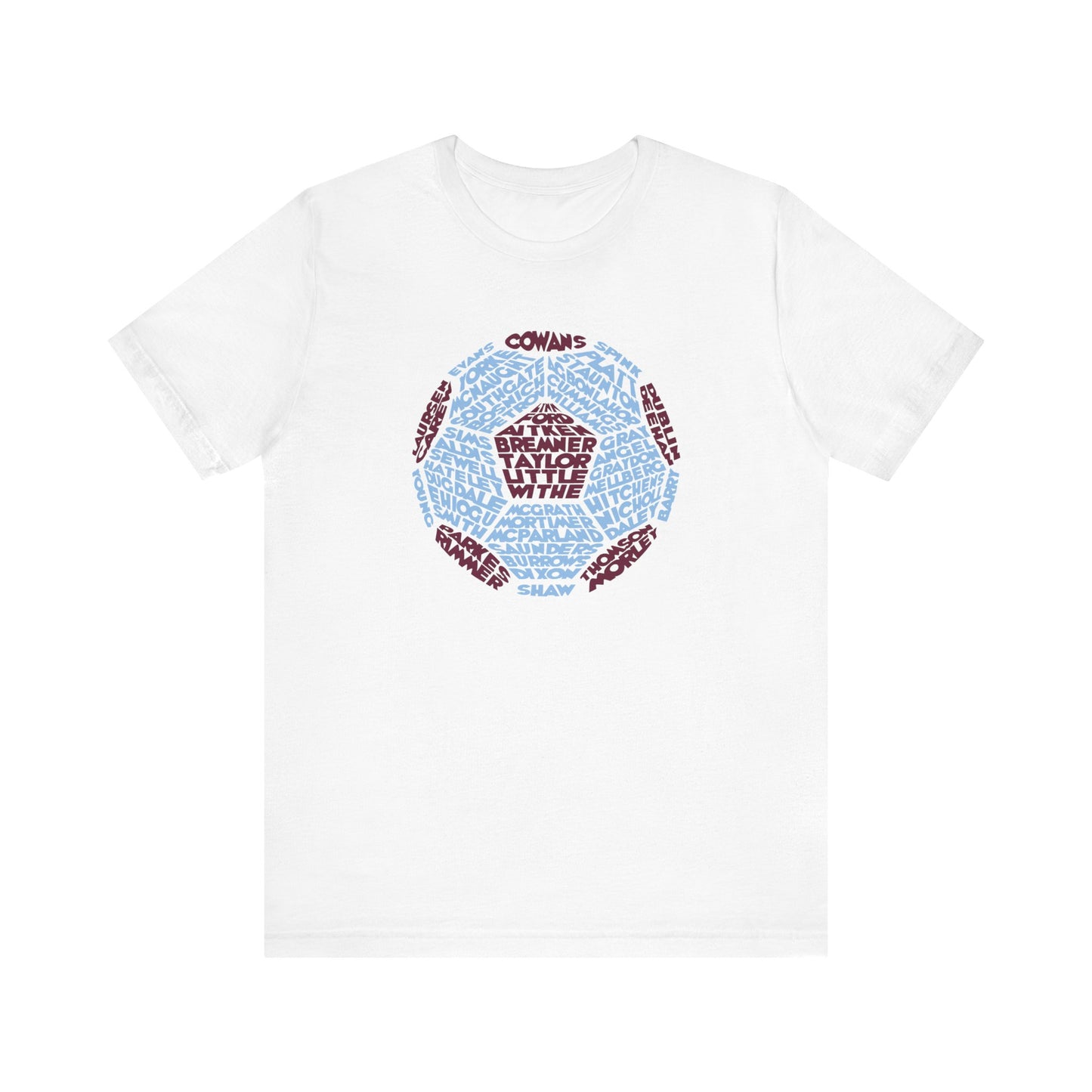 Aston Villa T-Shirt featuring 51 legends of the club